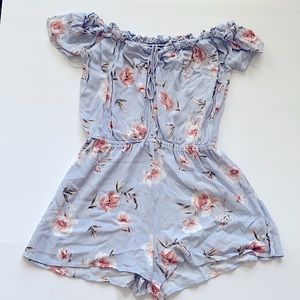 Off the shoulder Romper